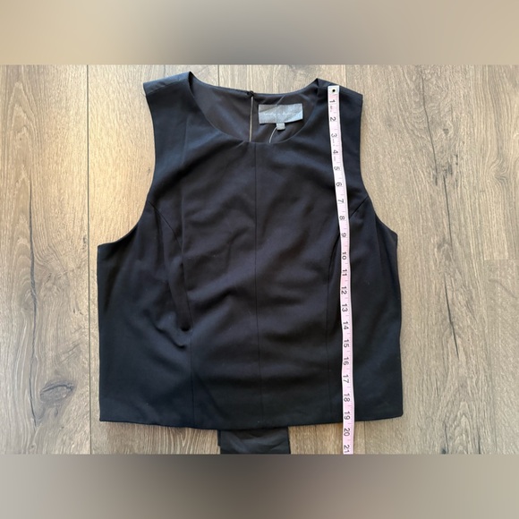 NWT Sunday in Brooklyn Anthropologie Woven Bow Back Tank Size XL - Picture 11 of 12